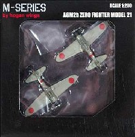 ホーガンウイングス M-SERIES 零戦21型 日本海軍 第1航空戦隊 空母赤城搭載 AI-102 & AI-155