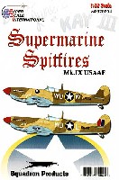 スーパースケール 1/32 エアモデル用 デカール スピットファイア Mk.9 アメリカ陸軍航空隊 4th FS /52nd FG