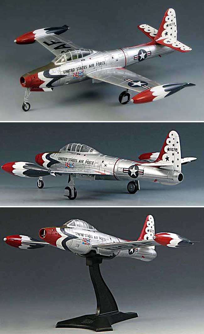 F-84G サンダージェット サンダーバーズ 完成品 (スカイマックス 1/72 完成品モデル No.SM6004) 商品画像_2