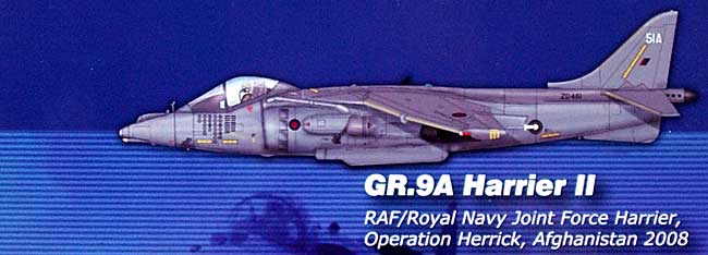 イギリス空軍 GR.9A ハリアー 2 アフガニスタン 2008 完成品 (ホビーマスター 1/72 エアパワー シリーズ （ジェット） No.HA2604) 商品画像_1