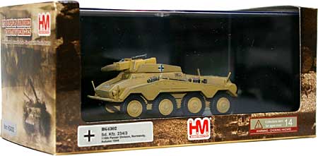 Sd.kfz.234/3 シュトゥンメル ノルマンディ 完成品 (ホビーマスター 1/72 グランドパワー シリーズ No.HG4302) 商品画像