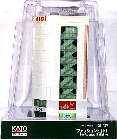 ファッションビル 1 (5th Avenue Building) 完成品 (KATO ジオタウン No.23-437) 商品画像