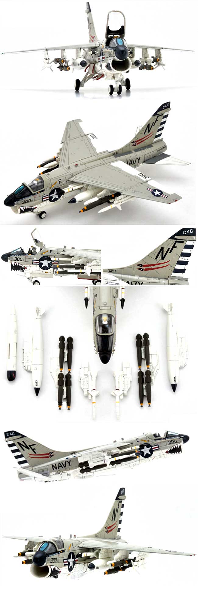 A-7E コルセア2 アメリカ海軍 VA-93 レイヴンズ NF300 1980年 完成品 (センチュリー ウイングス 1/72 ダイキャストモデル エアプレーン No.782938) 商品画像_2