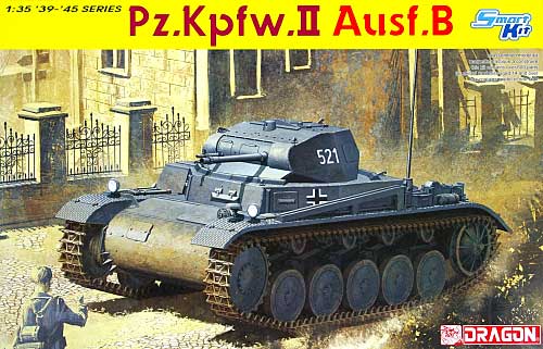 2号戦車 B型 (Pz.Kpfw.2 Ausf.B) プラモデル (ドラゴン 1/35 