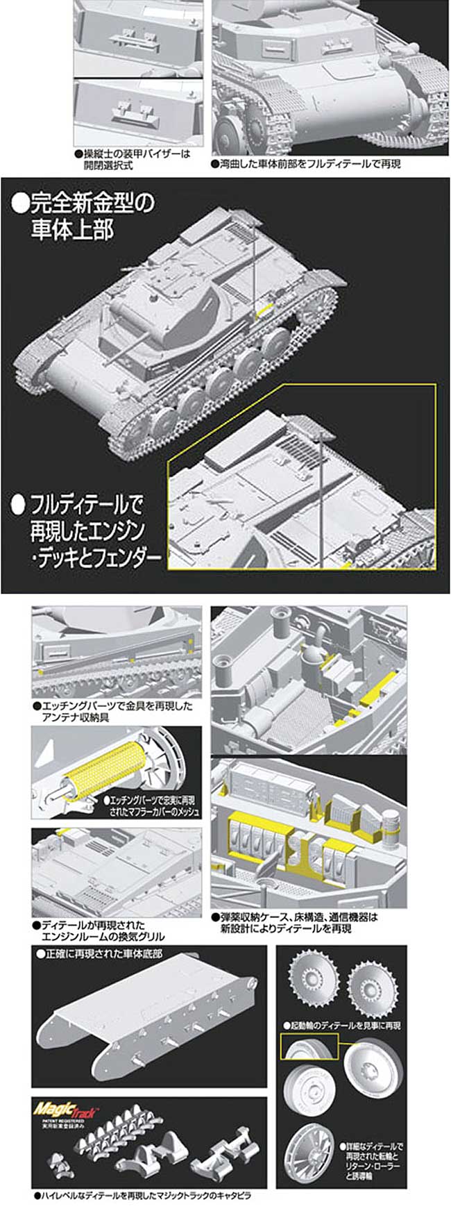 2号戦車 B型 (Pz.Kpfw.2 Ausf.B) プラモデル (ドラゴン 1/35 '39-'45 Series No.6572) 商品画像_2