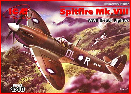 スピットファイア Mk.8 プラモデル (ICM 1/48 エアクラフト プラモデル No.48067) 商品画像