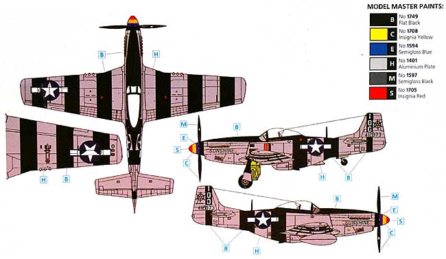 P-51K ムスタング プラモデル (ICM 1/48 エアクラフト プラモデル No.48154) 商品画像_2