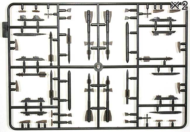 ソビエト 空対空 ミサイルセット プラモデル (ICM 1/72 エアクラフト プラモデル No.72212) 商品画像_1