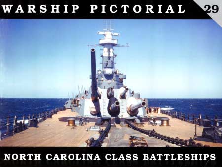米海軍 戦艦 ノースカロライナ級 本 (クラシックウォーシップ WARSHIP PICTORIAL No.CWP029) 商品画像