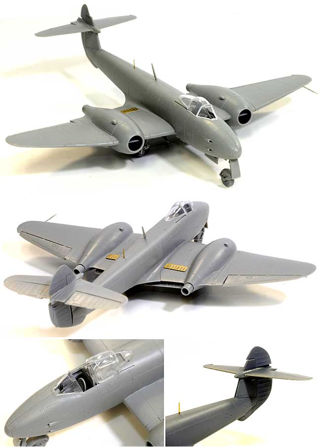 グロスター ミーティアF.3 プラモデル (サイバーホビー 1/72 GOLDEN WINGS SERIES No.5044) 商品画像_3