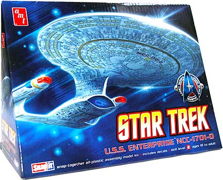 U.S.S. エンタープライズ NCC-1701-D プラモデル (amt スタートレック（STAR TREK）シリーズ No.AMT662) 商品画像