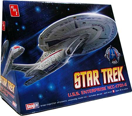 U.S.S. エンタープライズ NCC-1701-E プラモデル (amt スタートレック（STAR TREK）シリーズ No.663) 商品画像