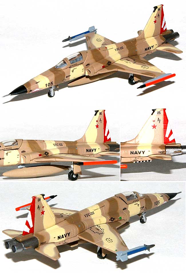 F-5N タイガー 2 VFC-111 サンダウナーズ (砂漠迷彩) 完成品 (ヘルパ herpa Wings （ヘルパ ウイングス） No.553490) 商品画像_1