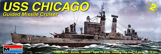USS ミサイル巡洋艦 シカゴ プラモデル (レベル Ships（艦船関係モデル） No.85-3012) 商品画像