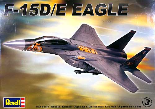 F-15D/E イーグル プラモデル (レベル 1/32 Aircraft No.85-5715) 商品画像