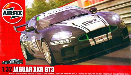 ジャガー XKR GT3 プラモデル (エアフィックス 1/32 カーモデル No.A03410) 商品画像