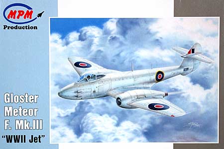 グロスター ミーティア F. Mk.3 プラモデル (MPM 1/72 エアクラフト プラモデル No.72563) 商品画像