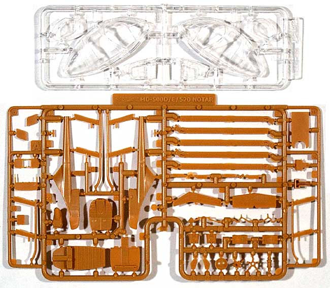 ヒューズ 500E プラモデル (PROFLINE 1/72 Accurate static model No.7011) 商品画像_1