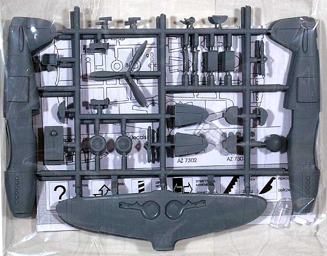 川崎 Ki-78a 仮想-高速研究機 研三 (2in1) プラモデル (AZ model 1/72 エアクラフト プラモデル No.7303) 商品画像_1