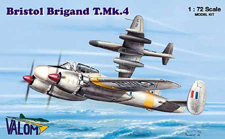 ブリストル ブリガンド T.Mｋ4 プラモデル (バロムモデル 1/72 エアモデル No.72063) 商品画像