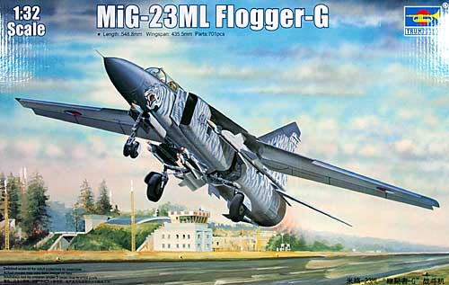 MiG-23ML フロッガーG型 プラモデル (トランペッター 1/32 エアクラフトシリーズ No.03210) 商品画像