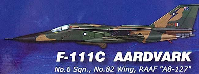 F-111C アードバーグ オーストラリア空軍 完成品 (ホビーマスター 1/72 エアパワー シリーズ （ジェット） No.HA3002) 商品画像_1