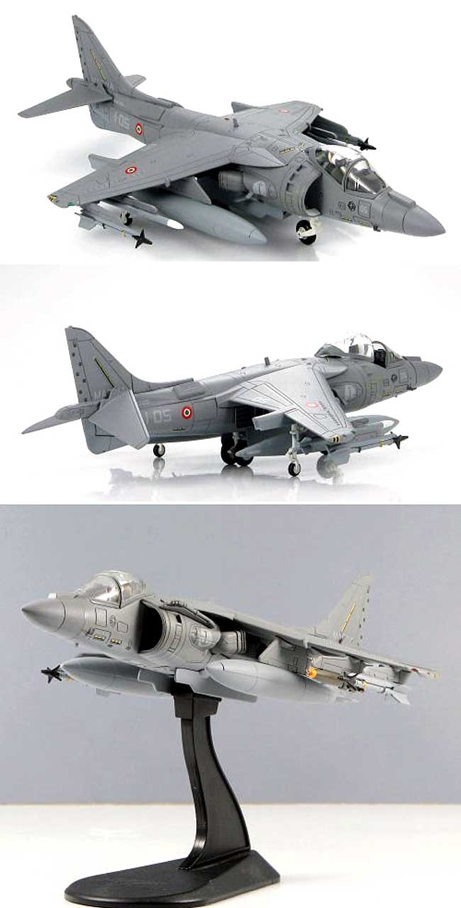 AV-8B ハリアー 2 プラス イタリア海軍 第1空母航空群 (I-05) 完成品 (ホビーマスター 1/72 エアパワー シリーズ （ジェット） No.HA2607) 商品画像_3