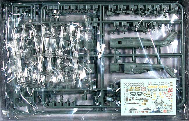 SH-60F HS-14 チャージャーズ & SH-60B HSL-51 ウォーローズ」 (2機セット) プラモデル (ドラゴン 1/144 ウォーバーズ （プラキット） No.4621) 商品画像_1