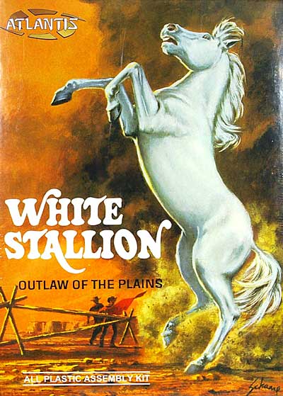 ホワイトスタリオン (WHITE STALLION) プラモデル (アトランティス プラスチックモデルキット No.2001) 商品画像