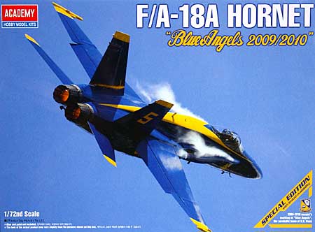 F/A-18A ホーネット ブルーエンジェルス 2009/2010 プラモデル (アカデミー 1/72 Aircrafts No.12424) 商品画像