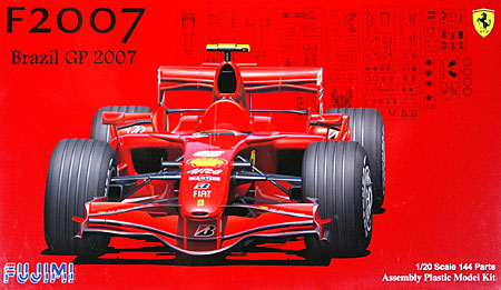 フェラーリ F2007 ブラジルGP スケルトンボディ プラモデル (フジミ 1/20 GPシリーズ SP （スポット） No.SP011) 商品画像
