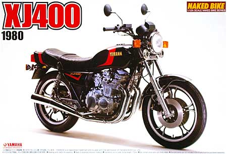 ヤマハ XJ400 (1980) プラモデル (アオシマ 1/12 ネイキッドバイク No.084) 商品画像