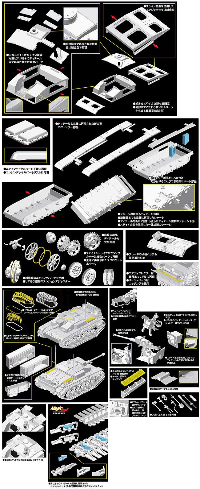 3号突撃砲 F/8型 w/ヴィンターケッテン (StuG.3 Ausf.F/8) プラモデル (サイバーホビー 1/35 AFV シリーズ （'39～'45 シリーズ） No.6644) 商品画像_2