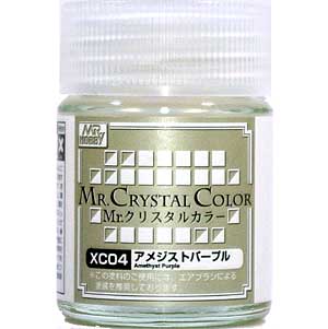 アメジストパープル 塗料 (GSIクレオス Mr.クリスタルカラー No.XC004) 商品画像