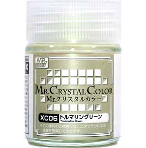 トルマリングリーン 塗料 (GSIクレオス Mr.クリスタルカラー No.XC006) 商品画像