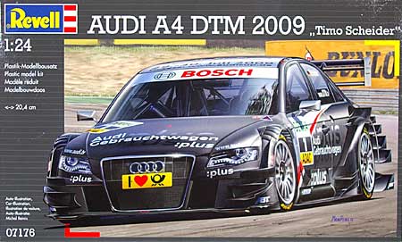 アウディ A4 DTM 2009 T.シャイダー プラモデル (レベル カーモデル No.07176) 商品画像