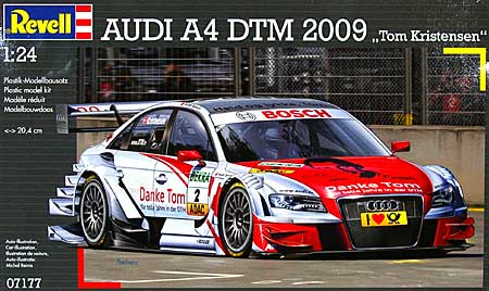 アウディ A4 DTM 2009 トム・クリステンセン プラモデル (レベル カーモデル No.07177) 商品画像