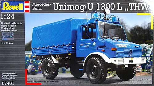 ウニモグ U1300L THW プラモデル (レベル カーモデル No.07401) 商品画像