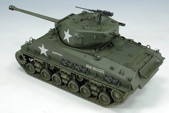 M4A3E8 シャーマン イージーエイト w/T66 トラック プラモデル (アスカモデル 1/35 プラスチックモデルキット No.35-020) 商品画像_4