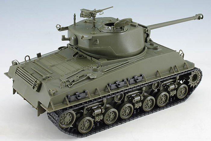 アメリカ中戦車 M4A3E8 シャーマン イージーエイト バリューギア製 レジンパーツ付 (アスカモデル 1/35 プラスチックモデルキット No.35-20S) トラックの商品画像