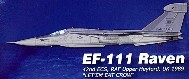 EF-111 レイヴン 第42電子戦闘飛行隊 完成品 (ホビーマスター 1/72 エアパワー シリーズ （ジェット） No.HA3003) 商品画像_1