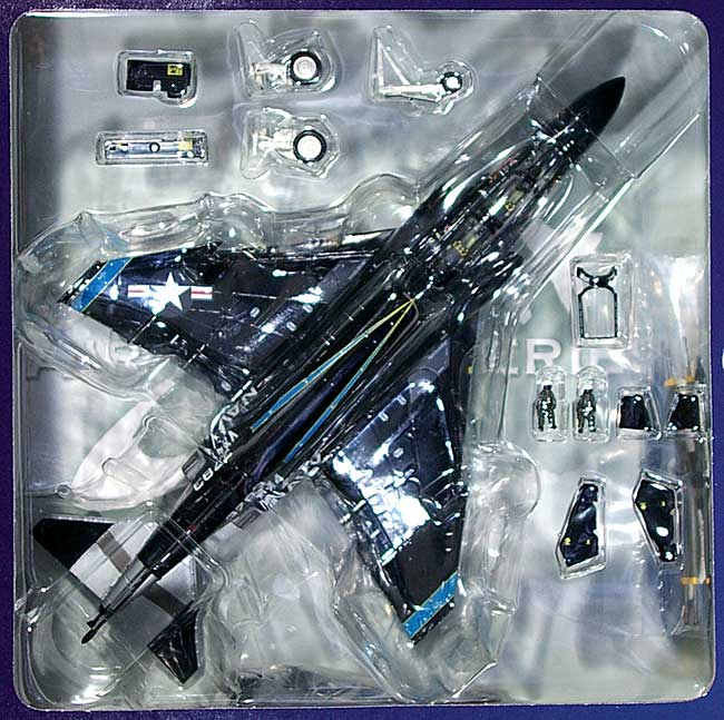 F-4J ファントム 2 VX-4 ヴァンディー ワン 完成品 (ホビーマスター 1/72 エアパワー シリーズ （ジェット） No.HA1923) 商品画像_2
