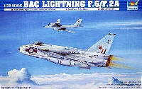 トランペッター 1/72 エアクラフト プラモデル イギリス空軍 BAC ライトニング F.2A/F.6