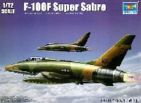 トランペッター 1/72 エアクラフト プラモデル アメリカ空軍 F-100F スーパーセイバー