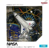 ヘルパ herpa Wings （ヘルパ ウイングス） スペースシャトル オービター NASA OV-105 Endeavour STS-134 ファイナルフライト