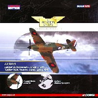 コーギー THE AVIATION ARCHIVE ホーカー ハリケーン Mk.1 イギリス空軍 第73航空隊 E.J. Cobber Kain Rouvres フランス 1940年春