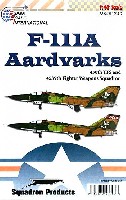 スーパースケール 1/48 エアモデル用 デカール F-111A アードバーグ 430th TFS  &4539th FWS用 デカール (ホビーボス対応)