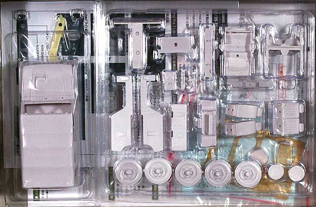 陸上自衛隊 73式小型トラック(新型) 警備車輌 改 (新規パーツ&ダカール追加) プラモデル (モノクローム 1/35 AFV) 商品画像_1