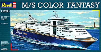 M/S カラー ファンタジー プラモデル (レベル 1/1200 艦船キット No.05810) 商品画像