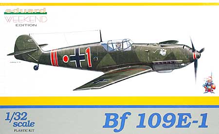 メッサーシュミット Bｆ109E-1 プラモデル (エデュアルド 1/32 エアクラフトキット ウィークエンド No.3401) 商品画像